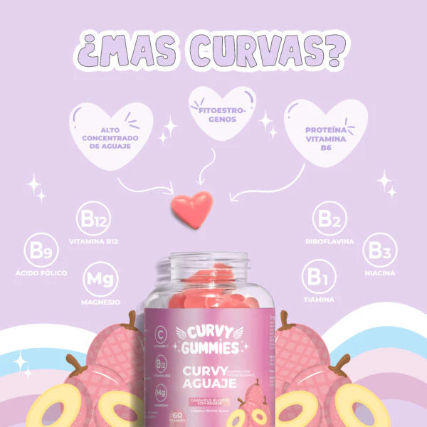 Curvy Gummies Aguaje Y Fenogreco