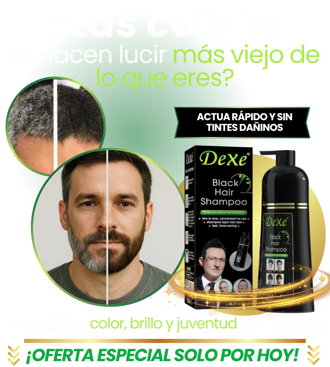 Dexe Black Hair Shampoo